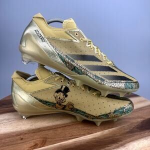 Adidas Adizero Electric Scrooge McDuck Men's 9 Football Cleats Gold IE6557